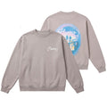 Flâneur City Airbrush Pullover Grau