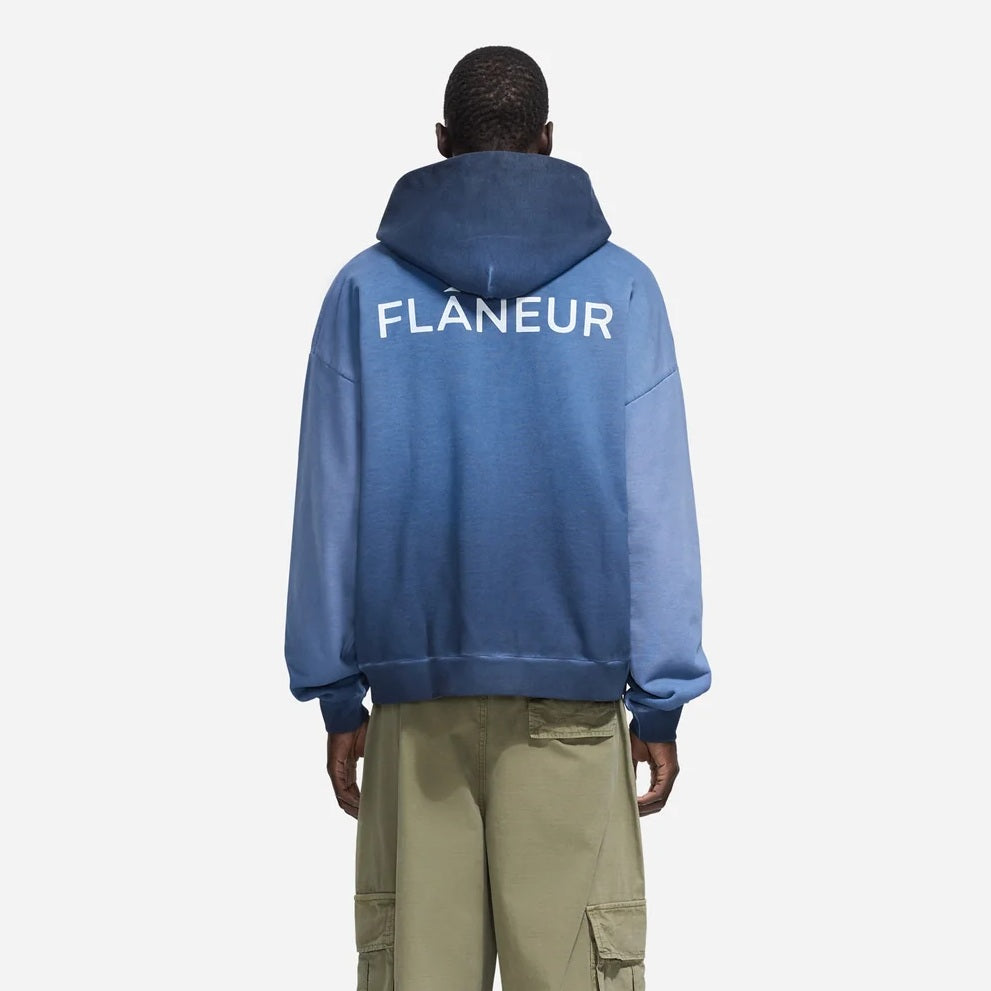 Flâneur Double Logo Weste Marine