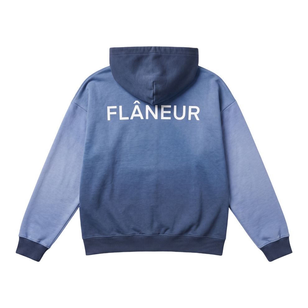 Flâneur Double Logo Weste Marine