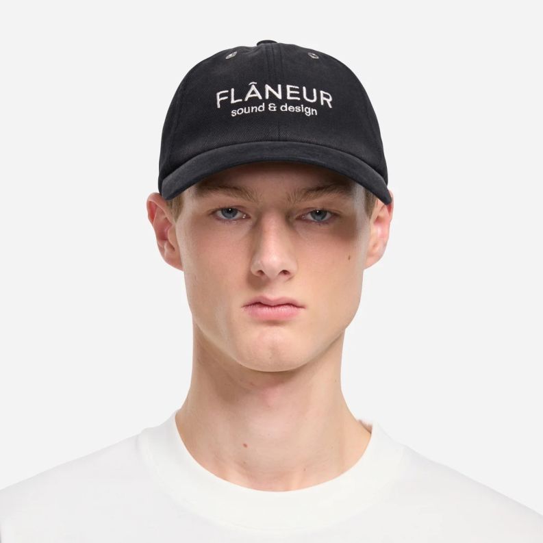 Flâneur Sound & Design Studio Member Cap Schwarz