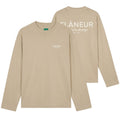Flâneur Sound & Design Studio Member Longsleeve T-shirt Beige