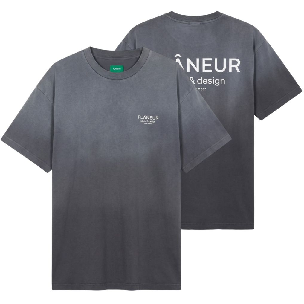 Flâneur Sound & Design Studio Member T-shirt Schwarz