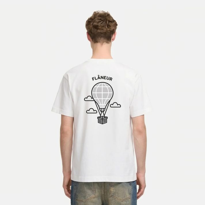 Flâneur Balloon T-shirt Weiß