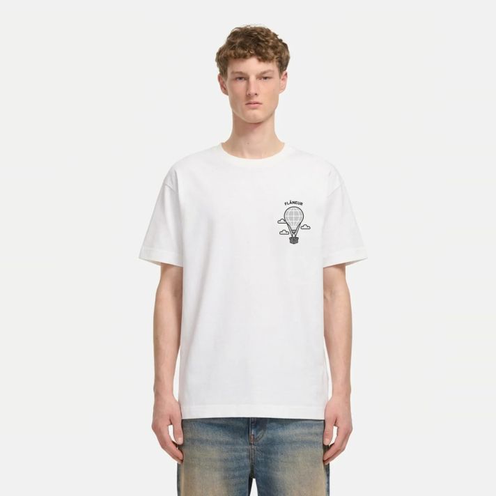 Flâneur Balloon T-shirt Weiß