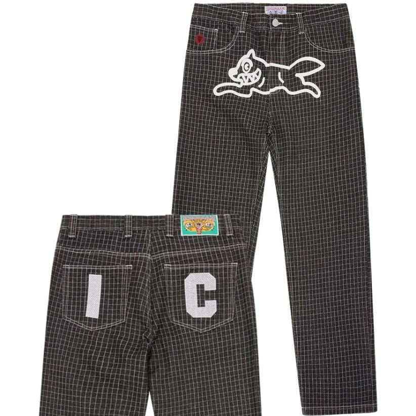 Icecream Ripstop Running Dog Double Scoop Jeans Schwarz