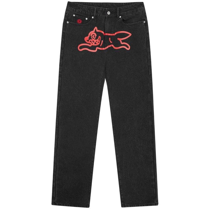 Icecream Running Dog Jeans Schwarz