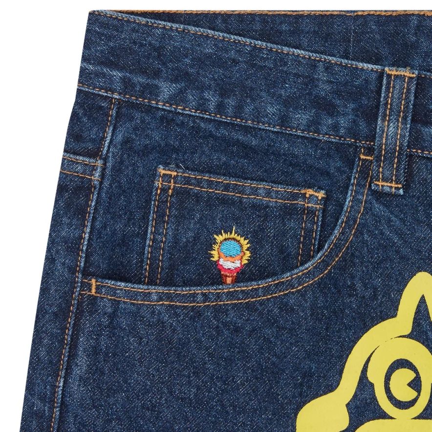 Icecream Running Dog Triple Scoop Jeans Dunkelblau