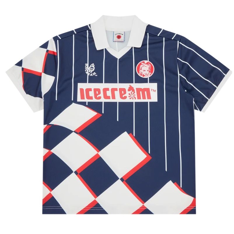 Icecream Soft Serve Football T-shirt Marine