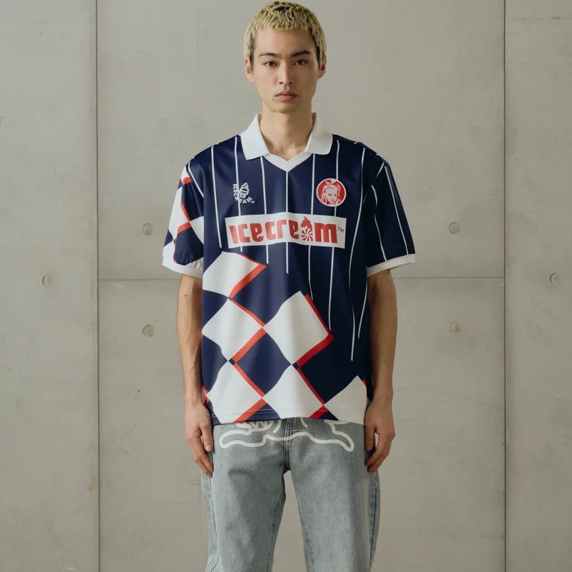 Icecream Soft Serve Football T-shirt Marine