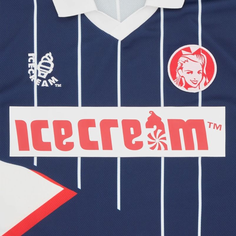 Icecream Soft Serve Football T-shirt Marine