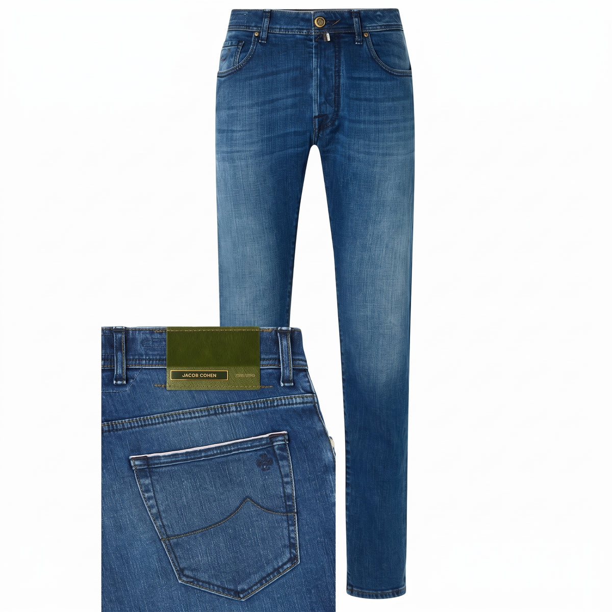 Jacob Cohën Bard Limited Edition Jeans 100D Dunkelblau