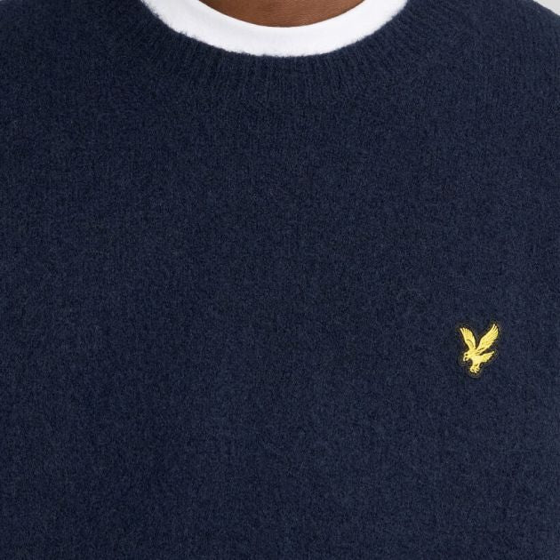 Lyle & Scott Brushed Pullover Marine
