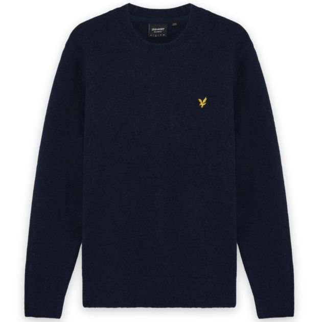 Lyle & Scott Brushed Pullover Marine