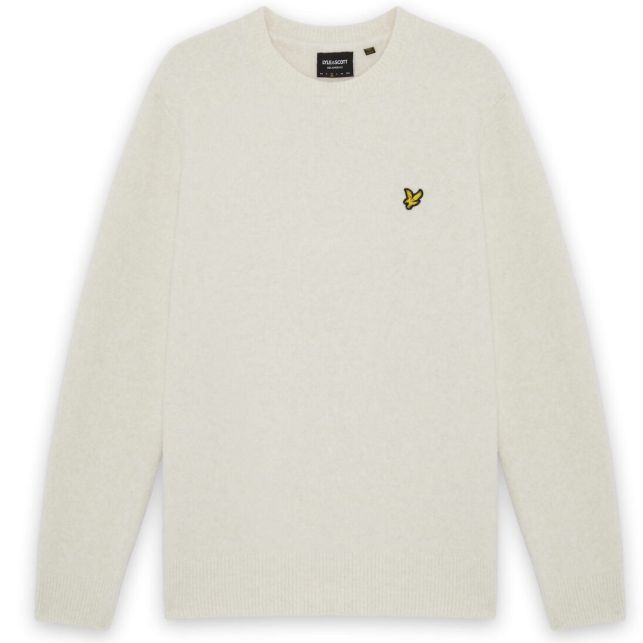 Lyle & Scott Brushed Pullover Offwhite