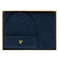 Lyle & Scott Gebürstetes Winterset Marine