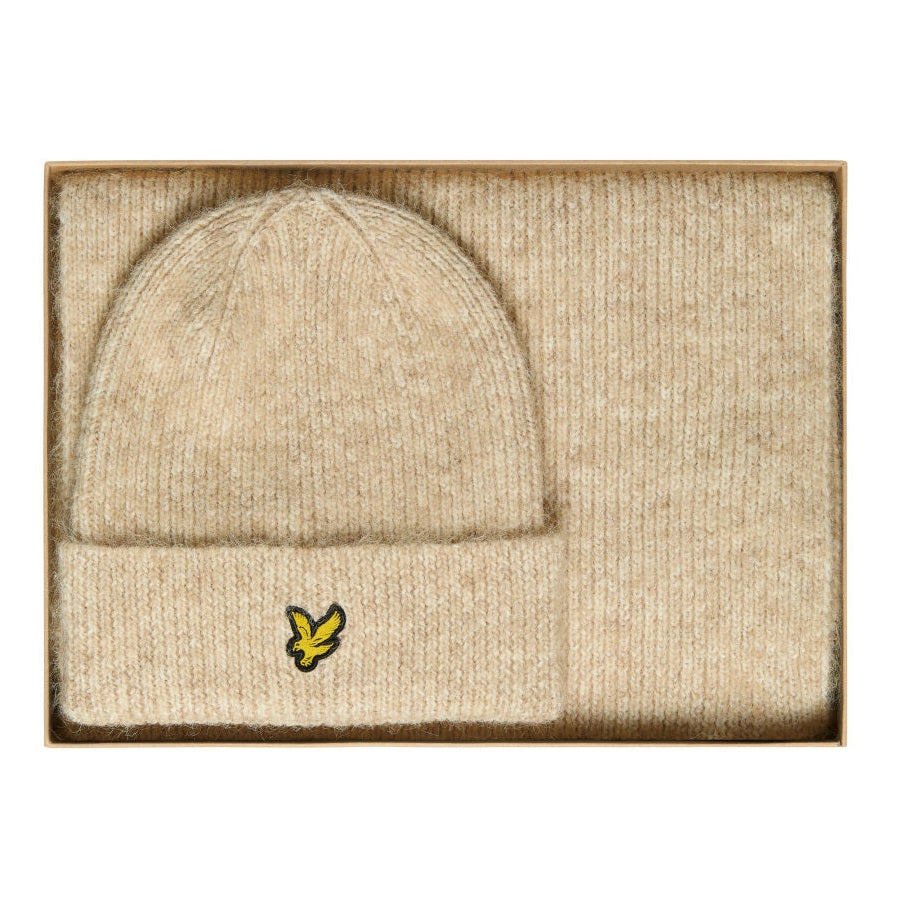 Lyle & Scott Brushed Winterset Offwhite