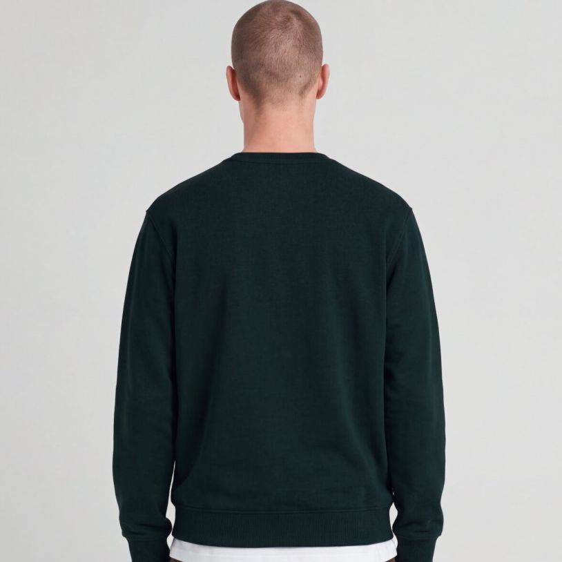 Lyle & Scott Rundhalspullover Pullover Dunkelgrün