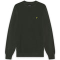 Lyle & Scott Waffel-Pullover mit Einsätzen Pullover Dunkelgrün