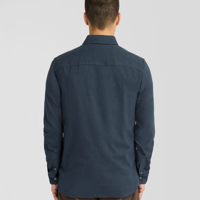 Lyle & Scott schlichtes Hemd Marine