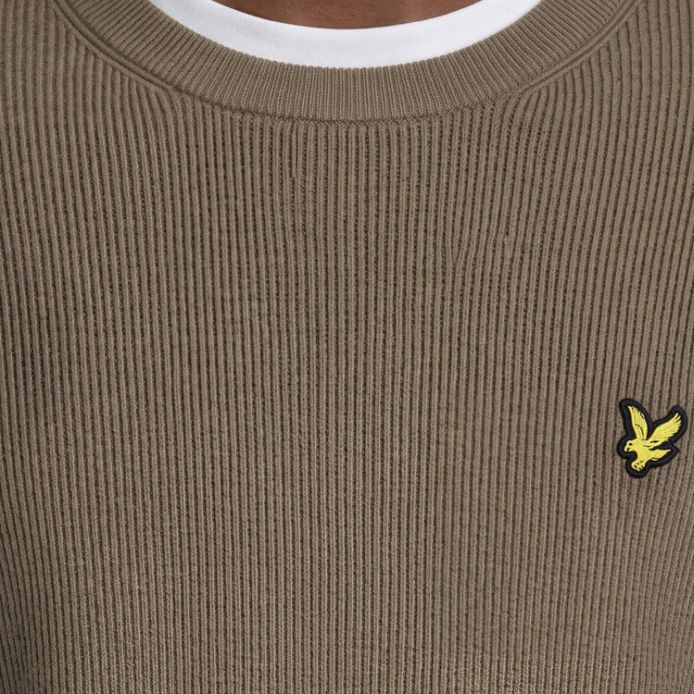 Lyle & Scott Cable Knit Pullover Braun