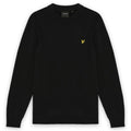 Lyle & Scott Pullover mit Rippeneinsatz Pullover Schwarz