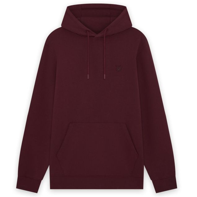 Lyle & Scott Superfine Kapuzenpullover Bordeaux