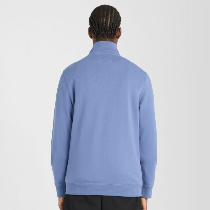 Lyle & Scott Superfine Quarter Zip Pullover Blau