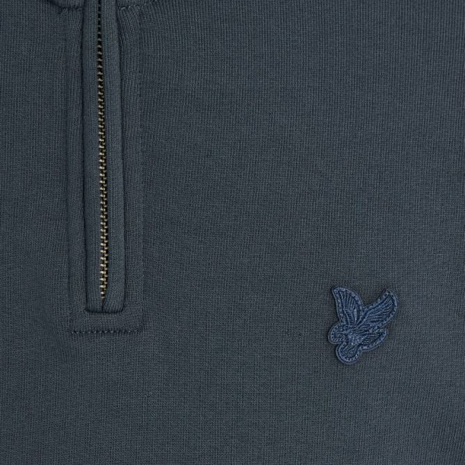 Lyle & Scott Superfine Pullover mit Viertelreißverschluss Pullover Marine