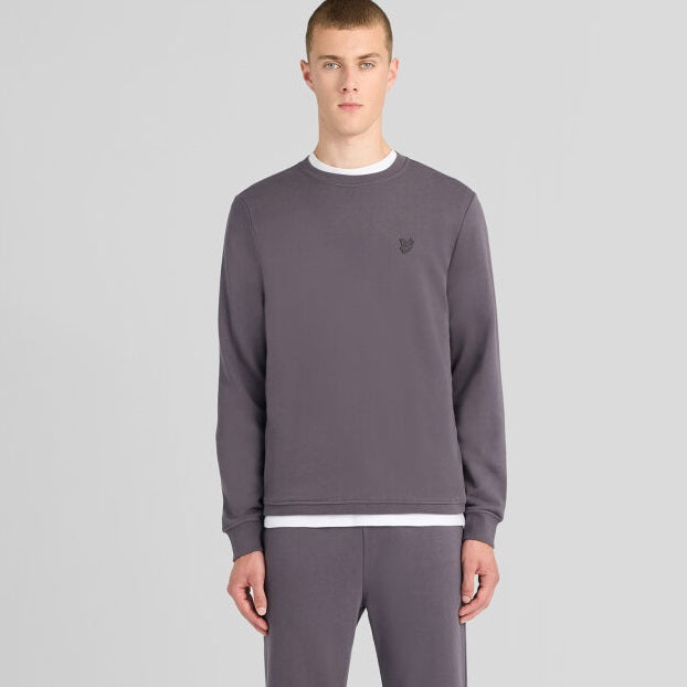 Lyle & Scott Superfine Pullover Anthrazit