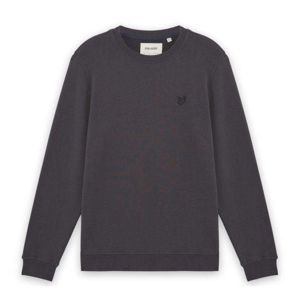 Lyle & Scott Superfine Pullover Anthrazit