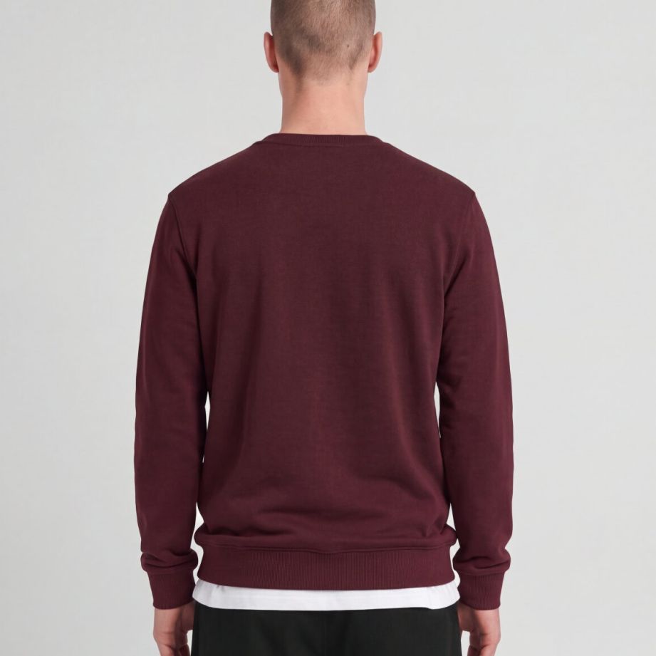 Lyle & Scott Superfine Pullover Bordeaux