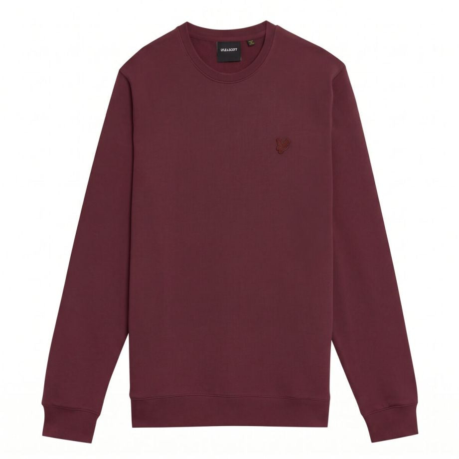 Lyle & Scott Superfine Pullover Bordeaux