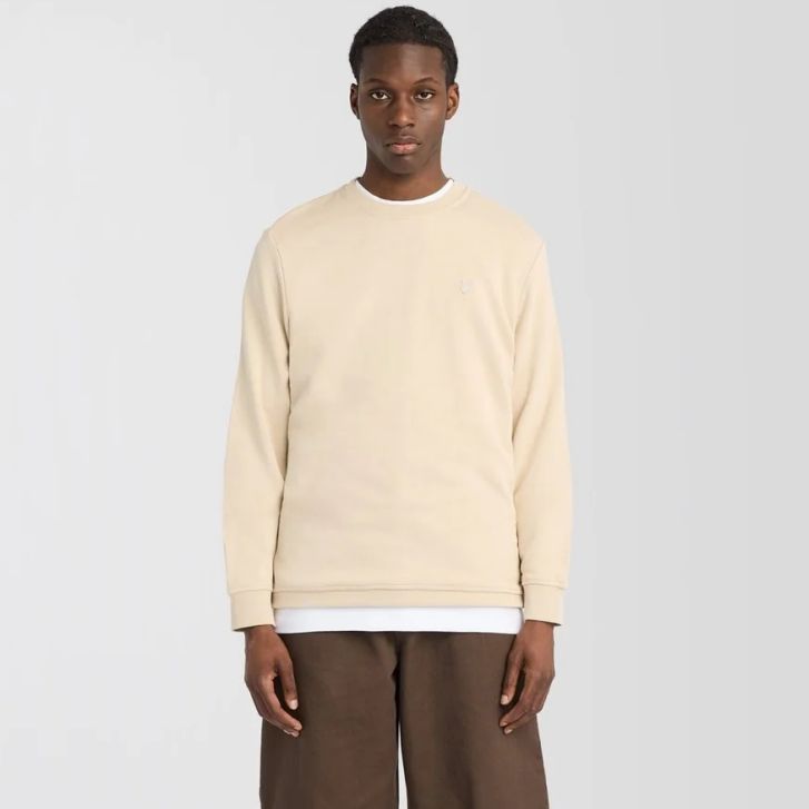 Lyle & Scott Superfine Pullover Hellgrau