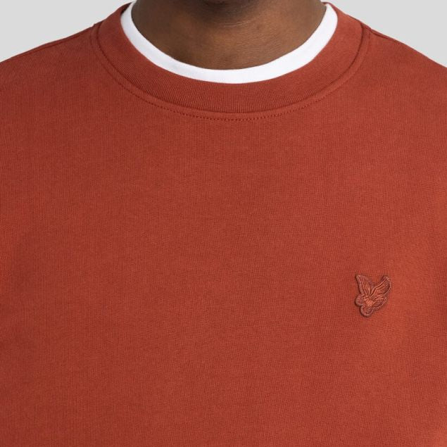 Lyle & Scott Superfine Pullover Rot