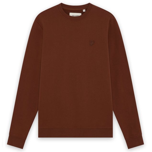 Lyle & Scott Superfine Pullover Rot