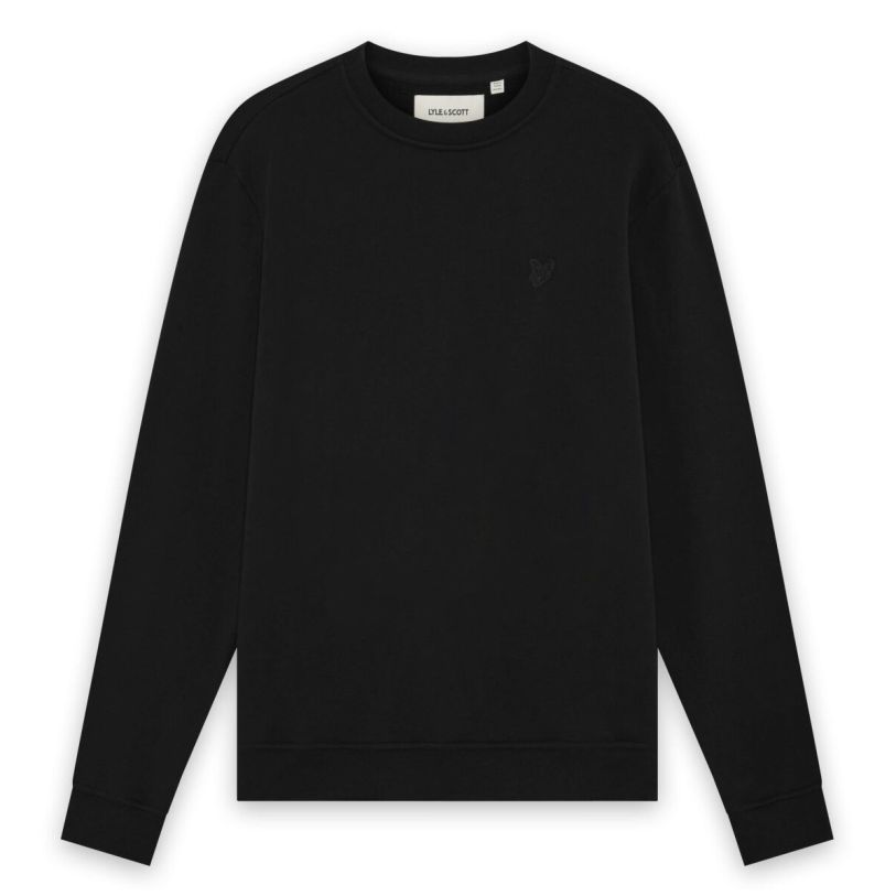 Lyle & Scott Superfeiner Pullover Schwarz