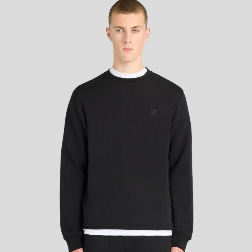 Lyle & Scott Superfeiner Pullover Schwarz