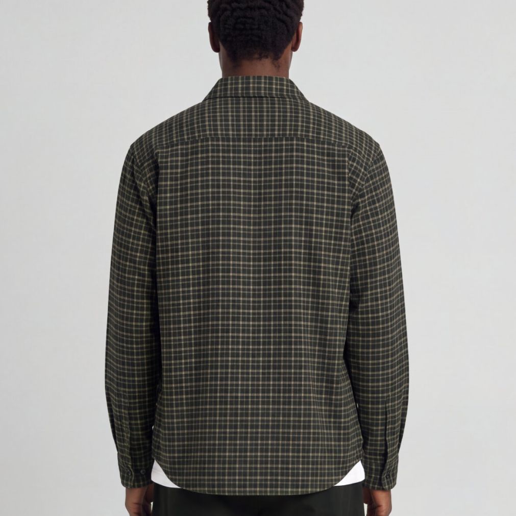 Lyle & Scott Tartan-Flanell-Hemd Schwarz