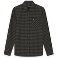 Lyle & Scott Tartan-Flanell-Hemd Schwarz