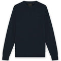 Lyle & Scott Tonal Superfine Pullover Marine