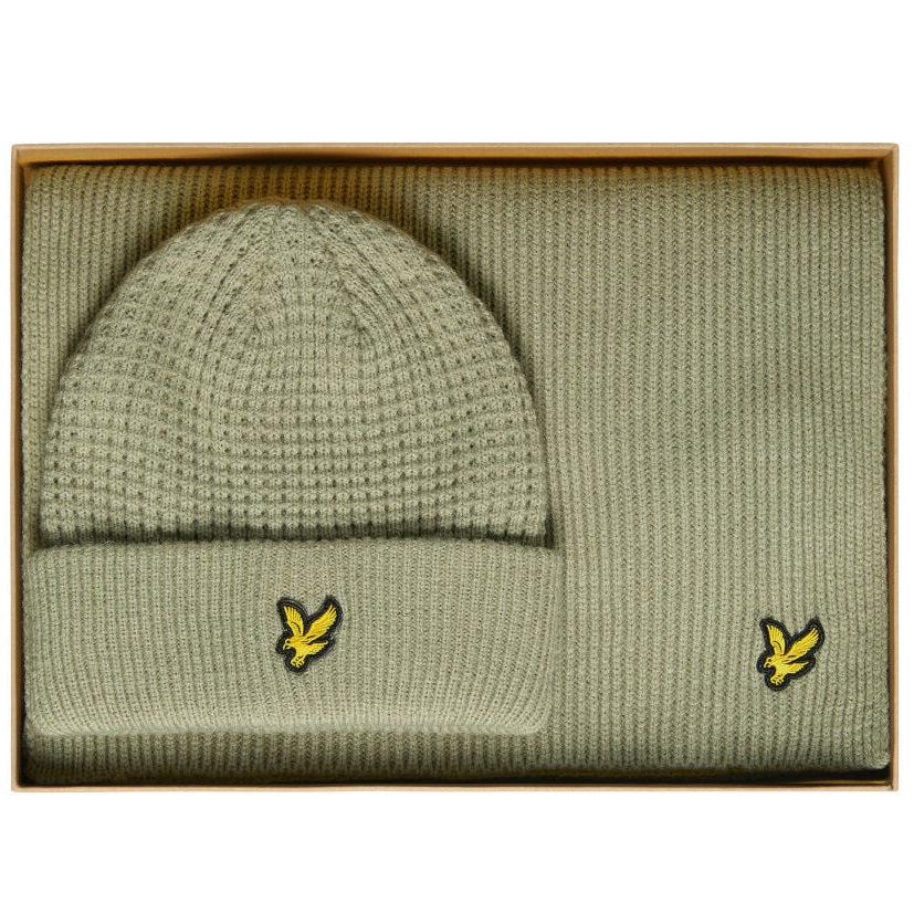 Lyle & Scott Waffle Winterset Dunkelgrün