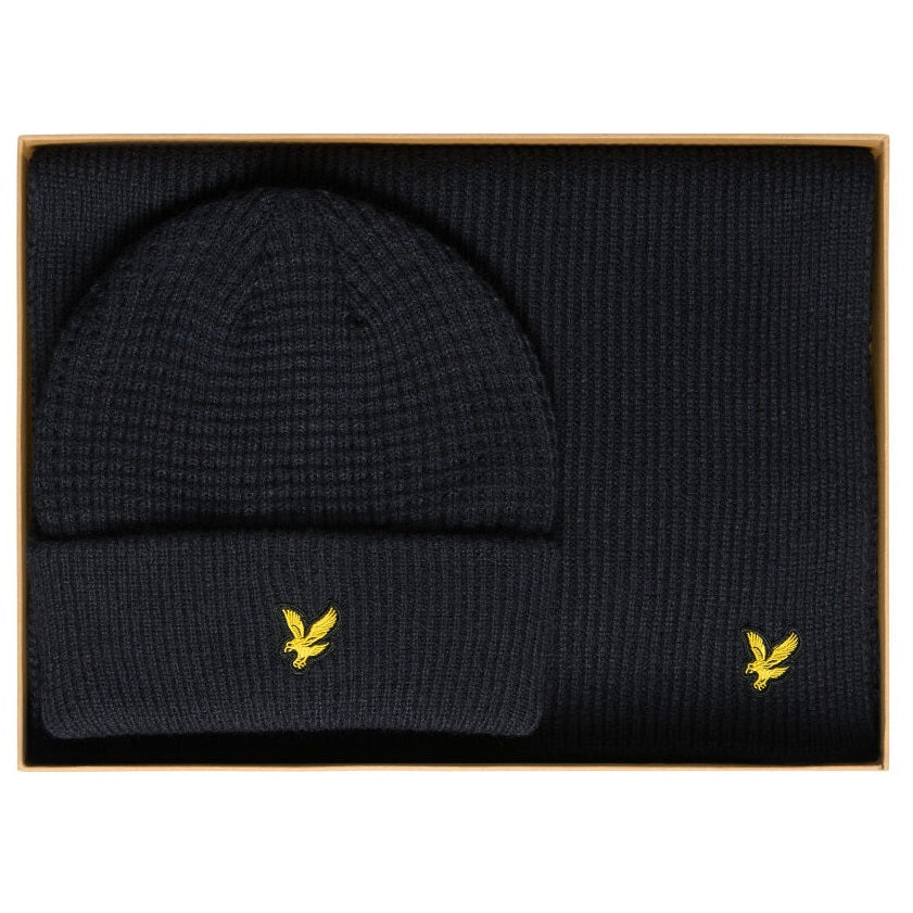Lyle & Scott Waffel-Winterset Marine