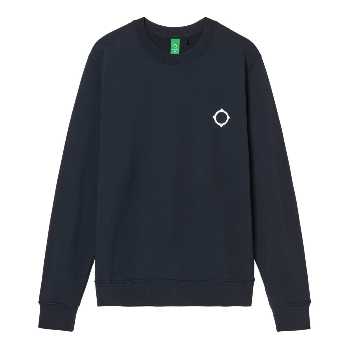 Ma.Strum Aster Back Print Pullover Marine