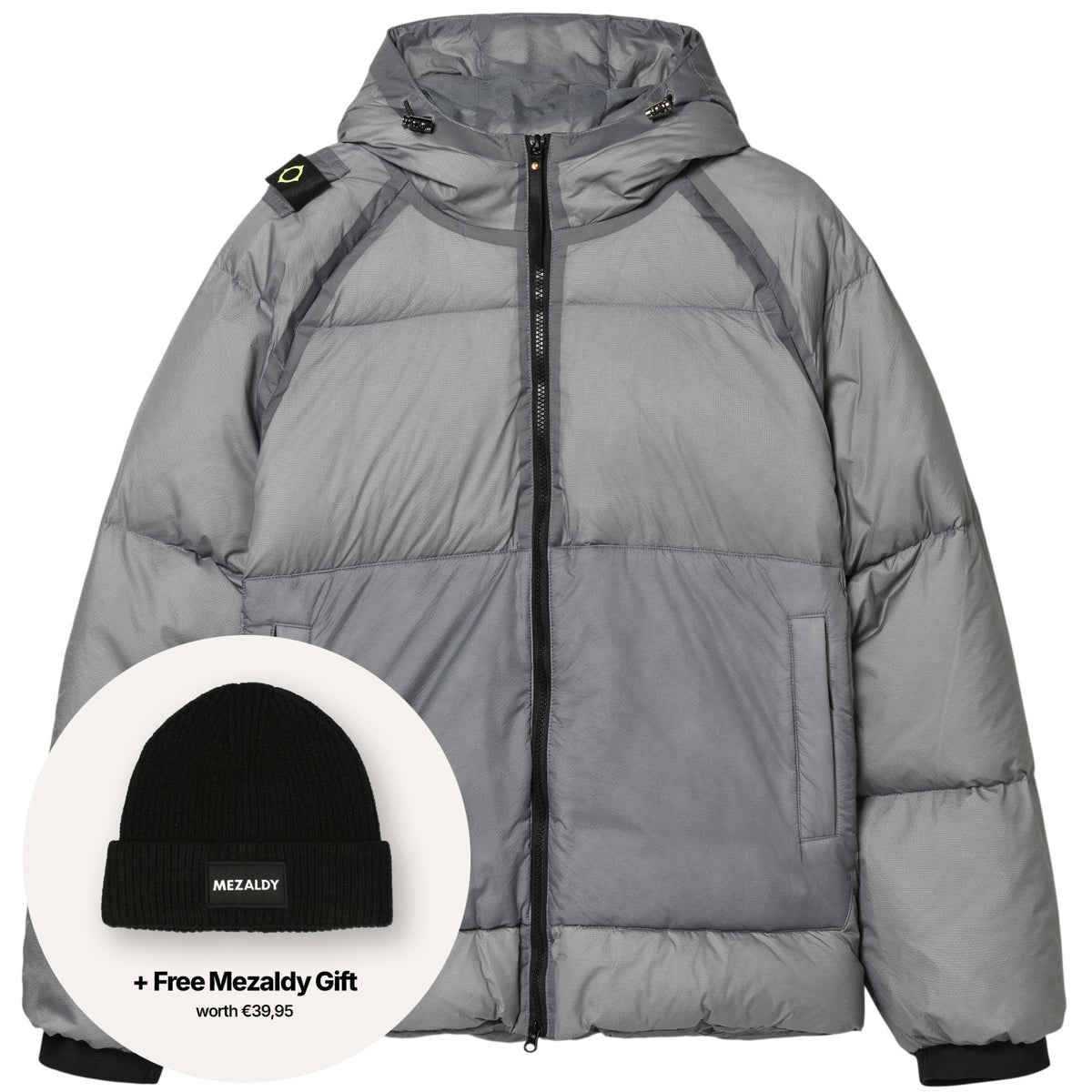 Ma.Strum Cobra Daunenjacke Grau
