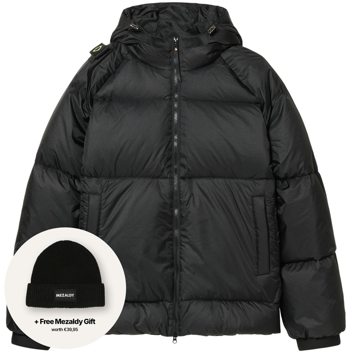 Ma.Strum Cobra Daunenjacke Schwarz