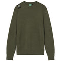 Ma.Strum Oka Pullover Dunkelgrün