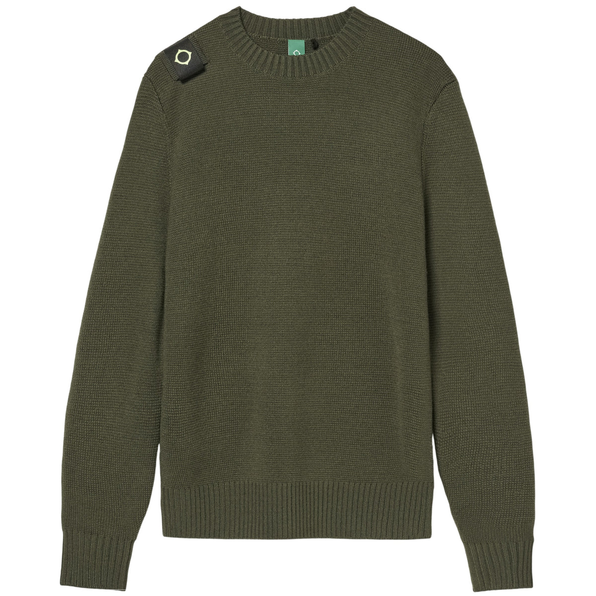 Ma.Strum Oka Pullover Dunkelgrün