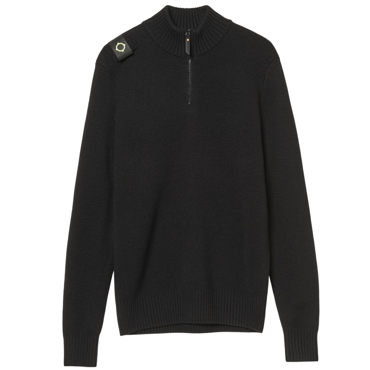 Ma.Strum Sarl Quarter Zip Pullover Schwarz