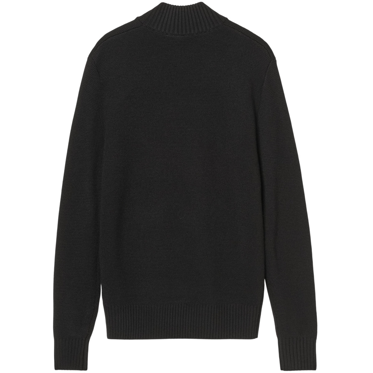 Ma.Strum Sarl Quarter Zip Pullover Schwarz