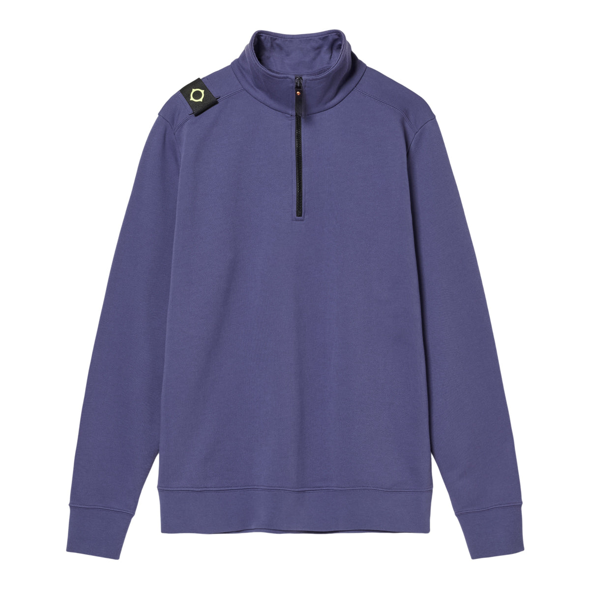 Ma.Strum Training Quarter Zip Pullover Blau